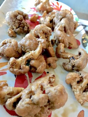 Southern fried “chicken” done to perfection! at Cool Al's in Jackson