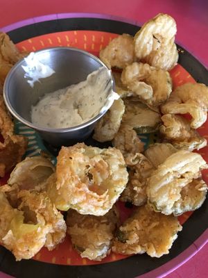 Fried pickles at Cool Al's in Jackson