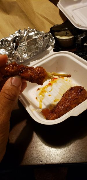 Wings at Cool Al's in Jackson
