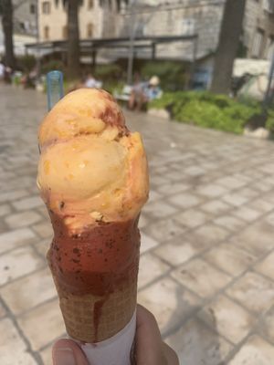 Ice Cream  at Icy Bar in Hvar