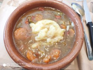 Shepherd pie de verdura at La Huella Vegana - Las Rozas in Madrid