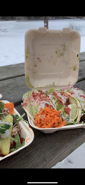 Plant based tacos  at Green Lane Naturals in Green Lane