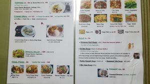 Menu 2/2 at Veggielife Wellness House in Olongapo City