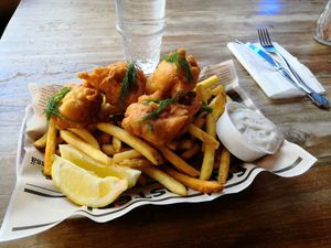 Tofu and chips at Turo's Heavy Kebab in Pori