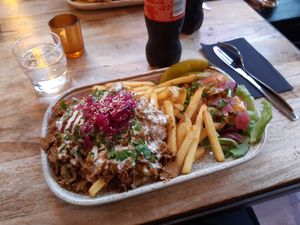 Toimii🖤  at Turo's Heavy Kebab in Pori