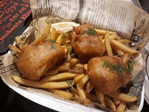 Tofu n' chips at Turo's Heavy Kebab in Pori