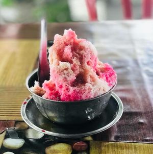 Photo taken from Kajang Vegetarian Rojak Cendol Jayanathan Stall Facebook Page (https://m.facebook.com/rojakcendolsemenyih/) at Kajang Vegetarian Rojak Cendol Jayanathan Stall in Selangor