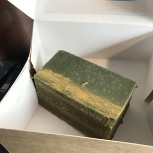 Matcha cake at Les Petites Patisseries in Paris
