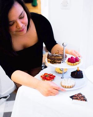 raw pastry forever! at Les Petites Patisseries in Paris