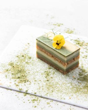 opera matcha at Les Petites Patisseries in Paris