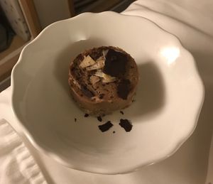 Chocolate pastry (raw of course) at Les Petites Patisseries in Paris