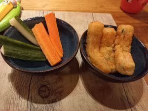 Kids' veggie fingers at Toby Carvery in Croydon