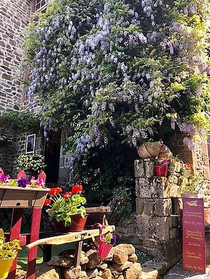 outside at Harmonika in Dinan