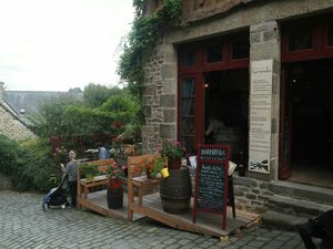 lovely restaurant at Harmonika in Dinan