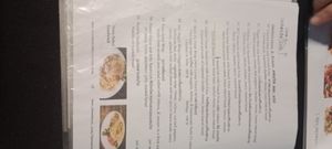 Menu at The Outside Inn in Ubon Ratchathani