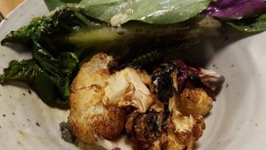 roasted cauliflower at Paperbark in Waterloo