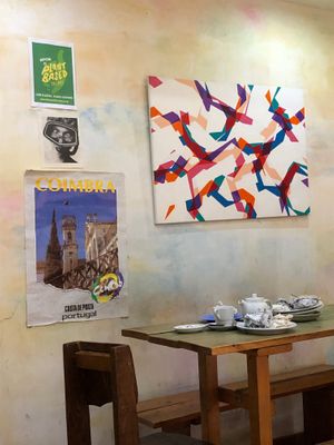 Cool hangout at O Burrito in Coimbra