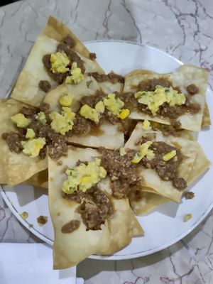 Home made nachos #Veganuary at O Burrito in Coimbra