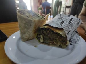 Burrito at O Burrito in Coimbra