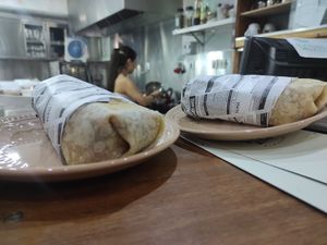 Burrito at O Burrito in Coimbra