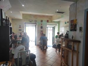 Inside at O Burrito in Coimbra