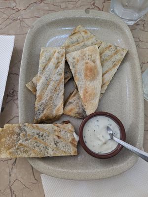 Quesadilla at O Burrito in Coimbra