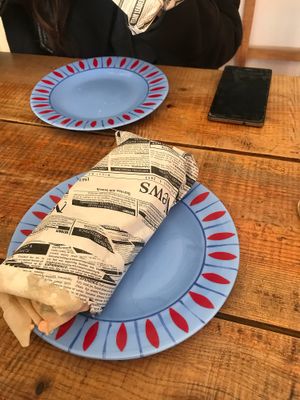 The Frida burrito at O Burrito in Coimbra