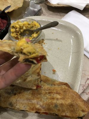 Quesadilla  at O Burrito in Coimbra