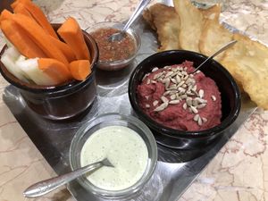 Mixed plate  at O Burrito in Coimbra