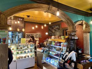   at NovelTea Coffeehouse & Bakery in Truro