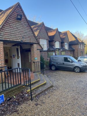 Keston Village Hall (where the afternoon tea was hosted) #Veganuary at The Vegan Cakery in Leicester
