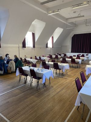 Cute decor #Veganuary at The Vegan Cakery in Leicester