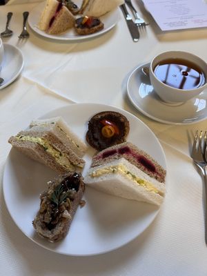 Sandwiches & Tea  at The Vegan Cakery in Leicester