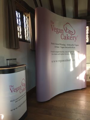 Vegan afternoon tea in Market Harborough at The Vegan Cakery in Leicester