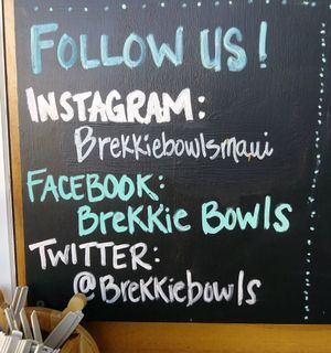 Spread the word around!! at Brekkie Bowls - Food Truck in Kihei