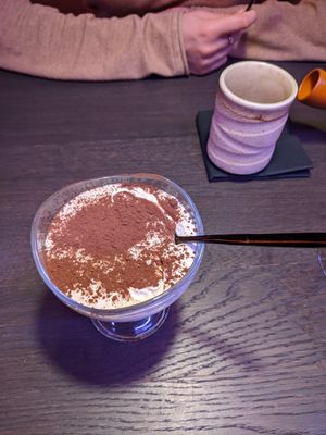 Tiramisu - delicious! at Kansha in Munich