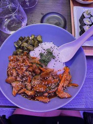 Chicken Teriyaki at Kansha in Munich