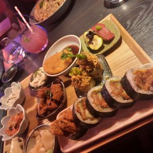 Chef menu main part at Kansha in Munich