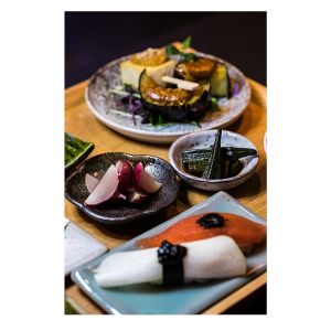 Our sets change every 2 weeks at Kansha in Munich