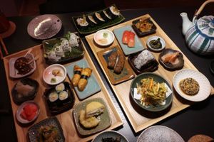 Set menus and tempura futomaki at Kansha in Munich