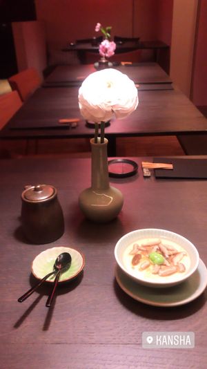 Homemade tofu at Kansha in Munich