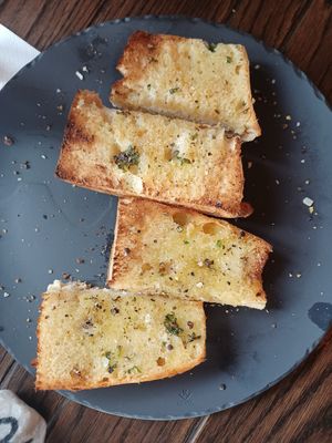 Garlic bread at Else am See in Schuettorf