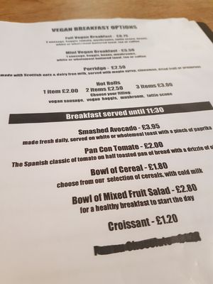 We will be going back for breakfast at Glaisnock Café and Guest House in Wigtown