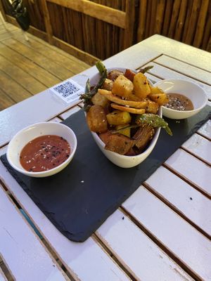 Tubérculos bravos  at Mic Moc in Tarifa