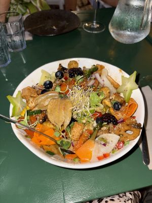 Ensalada de tofu  at Mic Moc in Tarifa