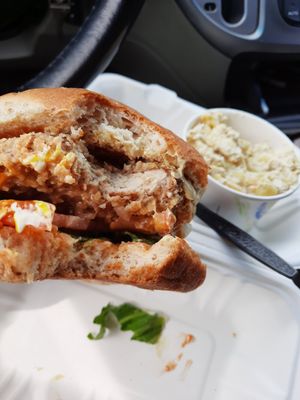 Chkn, and Mac & cheese at NuVegan in Richmond