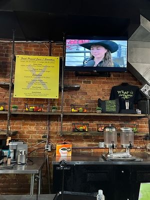 SHOWING THE RODEO ON TV IS NOT VEGAN FRIENDLY!!! at NuVegan in Richmond