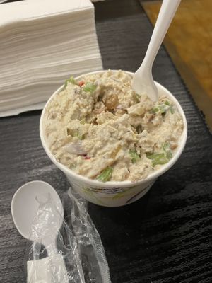 “Chicken” salad  at NuVegan in Richmond