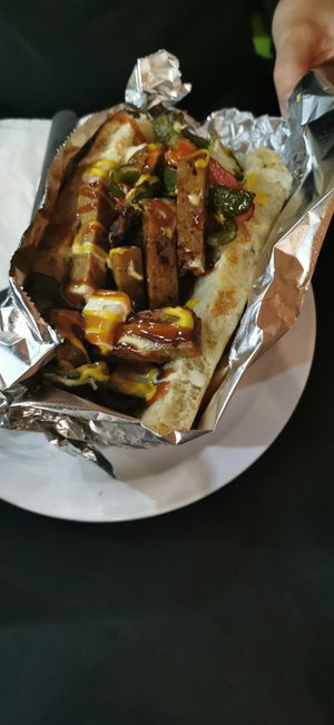 Vegan steak & cheese sub at NuVegan in Richmond