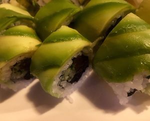  Vegan sushi at Hachiko Sushi in Warsaw